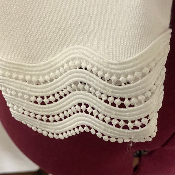 Calvin Klein Ivory Open-Front Sweater - Picture 4 of 4